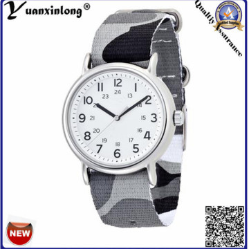 Yxl-129 2016 Relojes de moda promocionales Lona de nylon Nato Strip hombres reloj de pulsera Casual Sport Casual Sport mujeres reloj de señoras reloj de pulsera